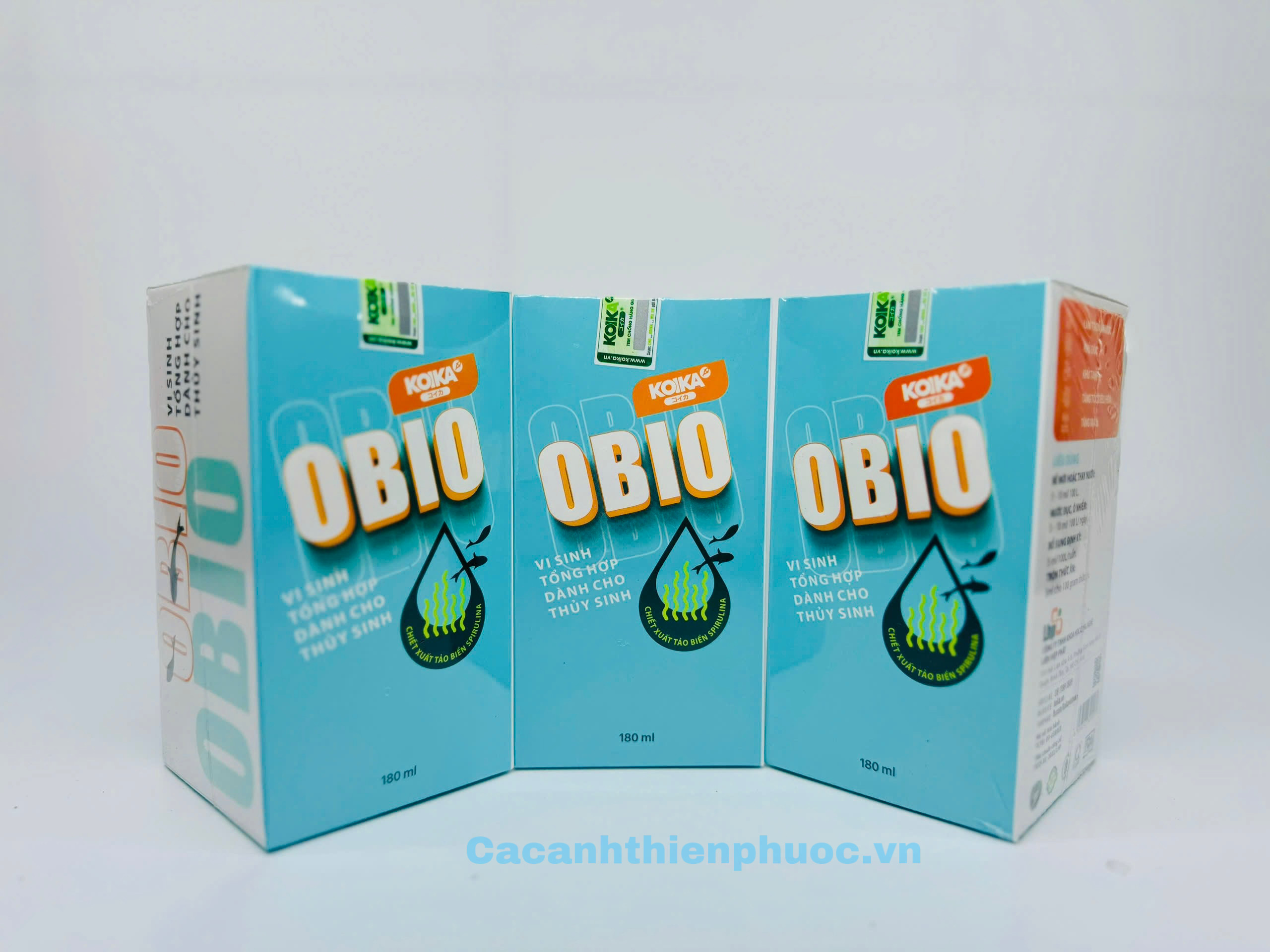 Vi sinh Xử Lý Nước Koika Cho Hồ Thủy Sinh- Vi Sinh Sống- Cá Cảnh Thiên Phước