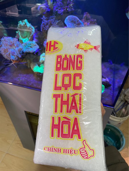 Bông Lọc Thái Hòa- Lọc Cặn Bẩn Thức Ăn Dư Thừa Cho Hồ Thủy Sinh- Cá Cảnh Thiên Phước