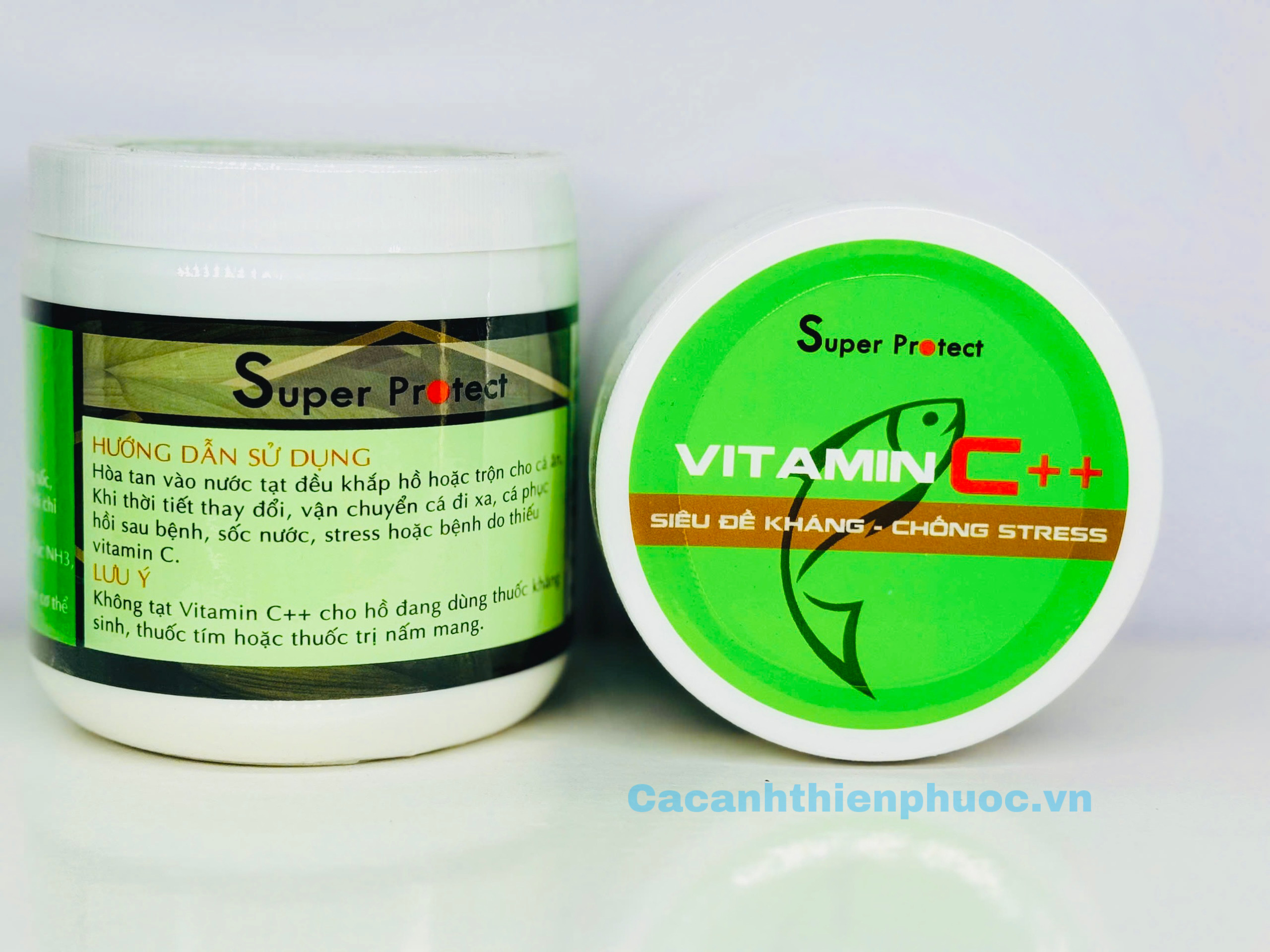 Supper Protect Vitamin C++ Siêu Đề Kháng Chống Stress Cho Cá Koi- Cá Cảnh Thiên Phước