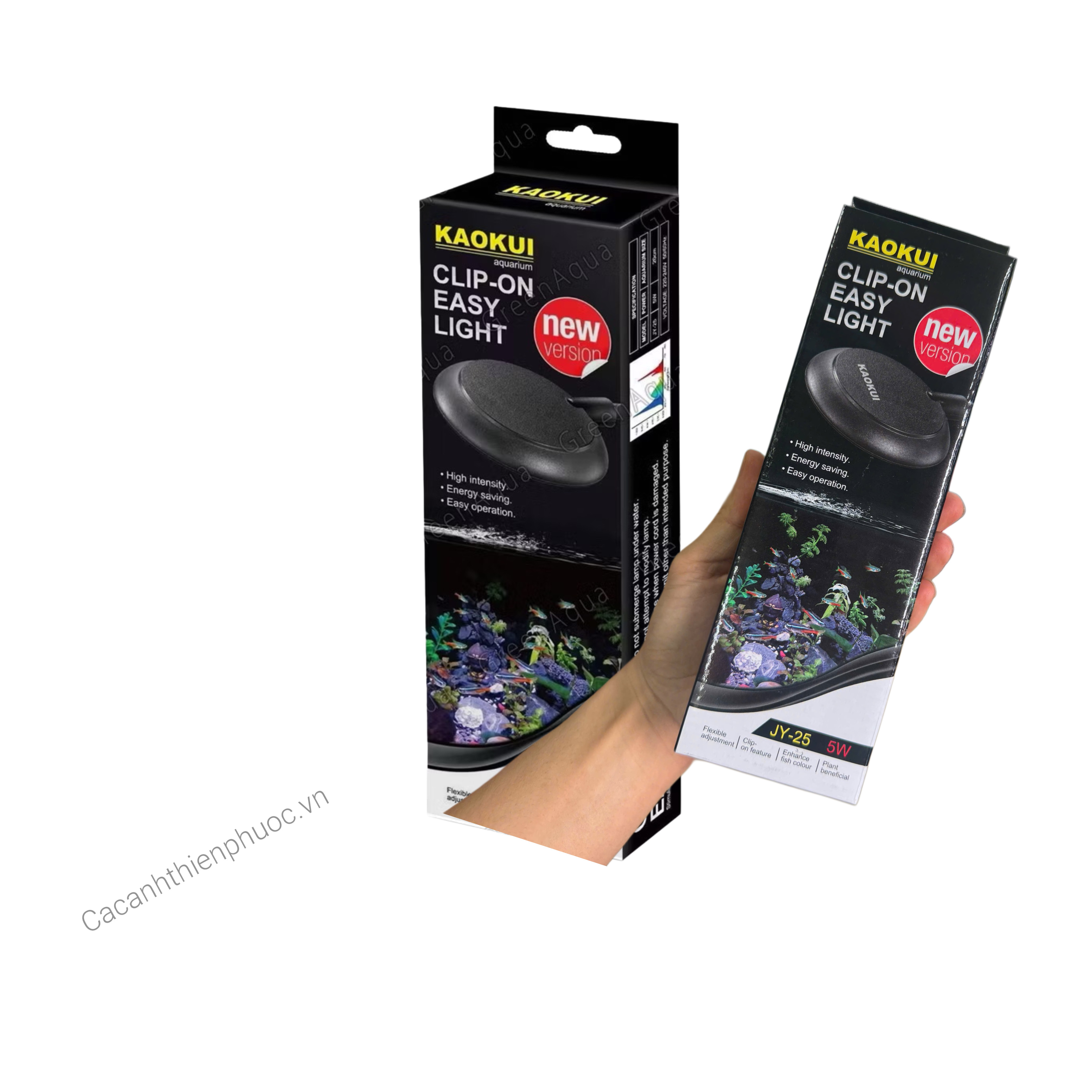 Đèn Kẹp KAOKUI JY-25 Đèn Cho Hồ Cá Cảnh Mini- Cá Cảnh Thiên Phước