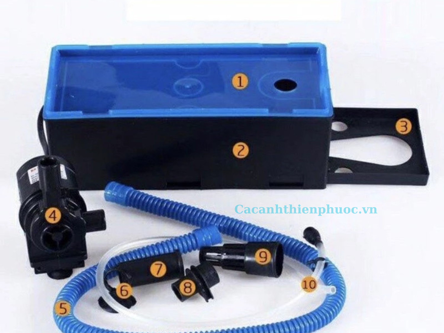 Kaokui Máy Bơm Lọc Nước Kèm Máng Cho Hồ Cá- Cá Cảnh Thiên Phước