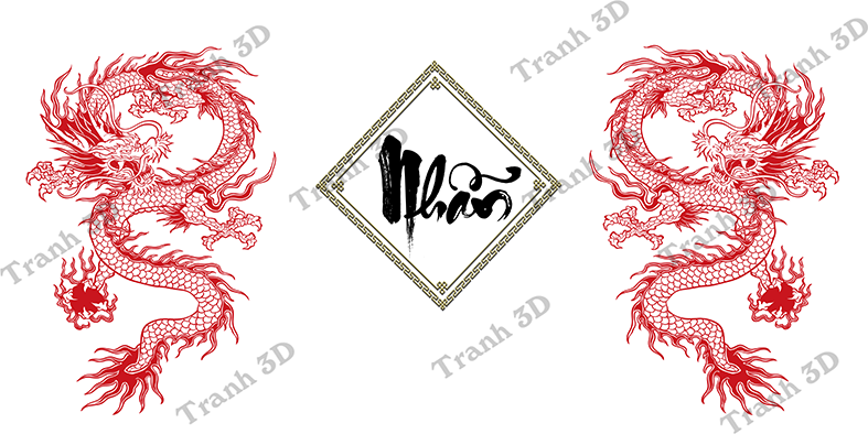 Nền Trắng-Tranh 3D  Dán Hồ Cá - Decal Dán Hồ- Cá Cảnh Thiên Phước