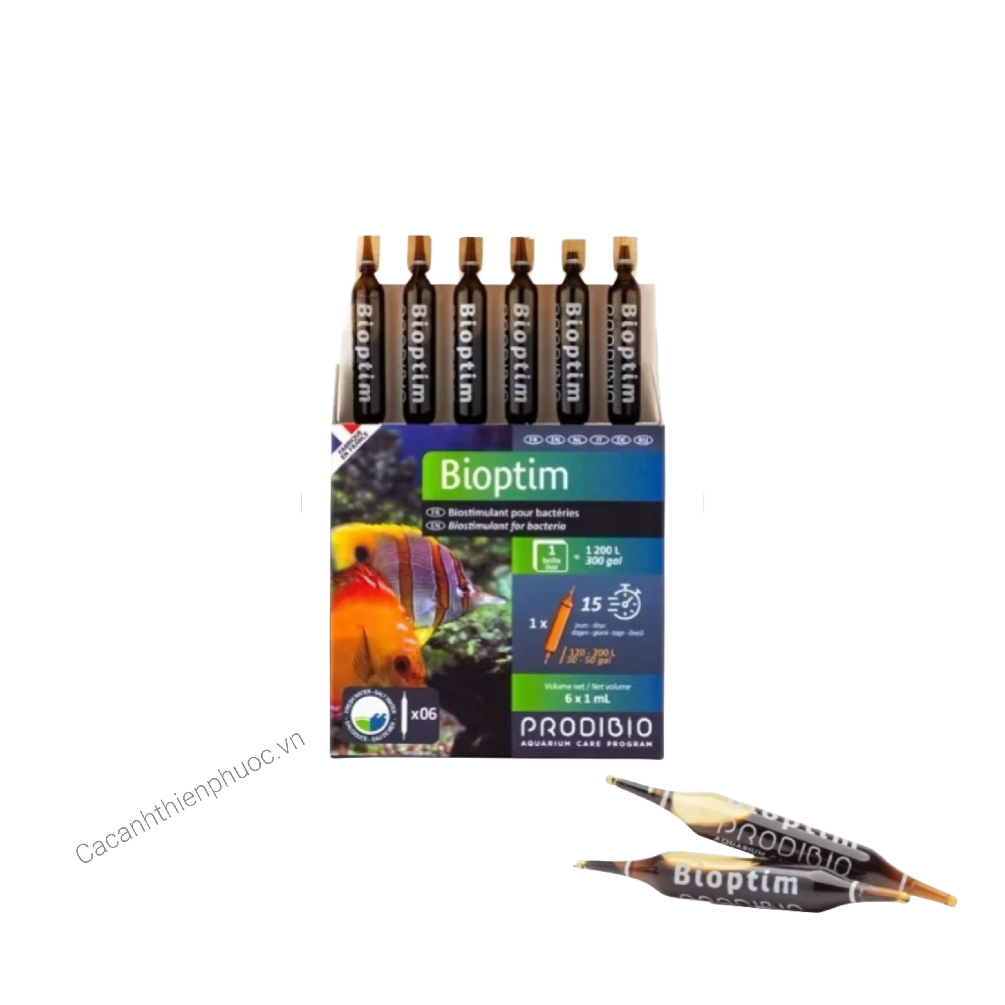 Thức Ăn Vi Sinh Bioptim- Hỗ Trợ Vi Sinh Phát Triển - Cá Cảnh Thiên Phước