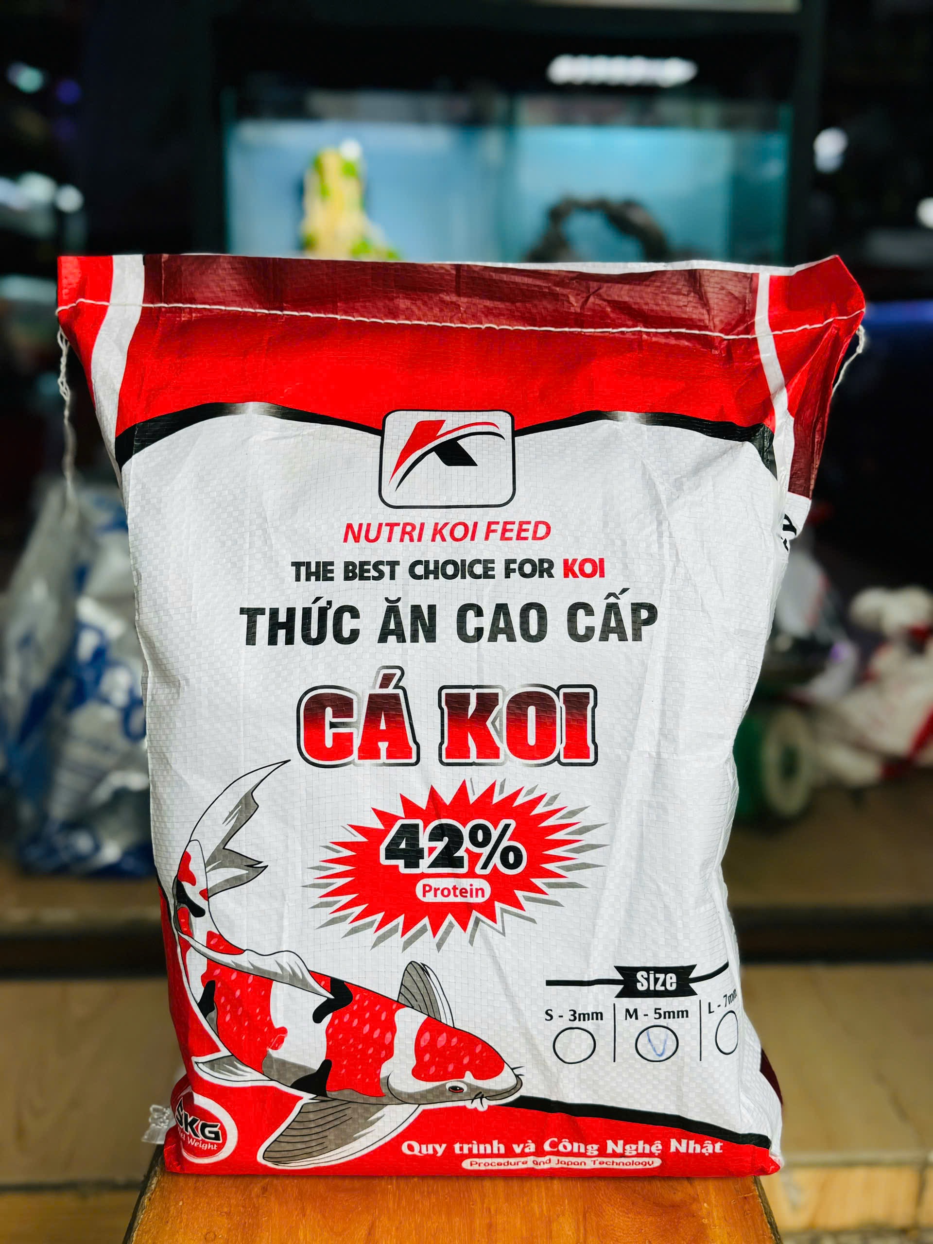 Nutri Thức Ăn Chuyên Dụng Cho Cá Koi- Cá Cảnh Thiên Phước