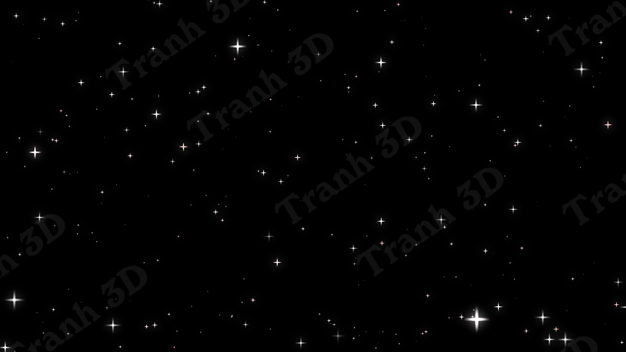 Tranh Bầu Trời Sao Đêm-Tranh 3D  Dán Hồ Cá - Decal Dán Hồ- Cá Cảnh Thiên Phước