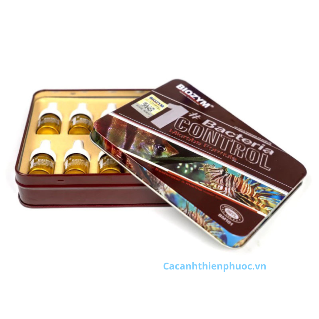 Biozym Bacteria Control Trị Nấm Cho Cá Cảnh- Cá Cảnh Thiên Phước