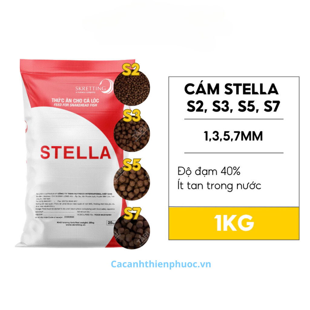 Stella Thức Ăn Cao Cấp Cho Cá Koi- Thức Ăn Cá- Cá Cảnh Thiên Phước
