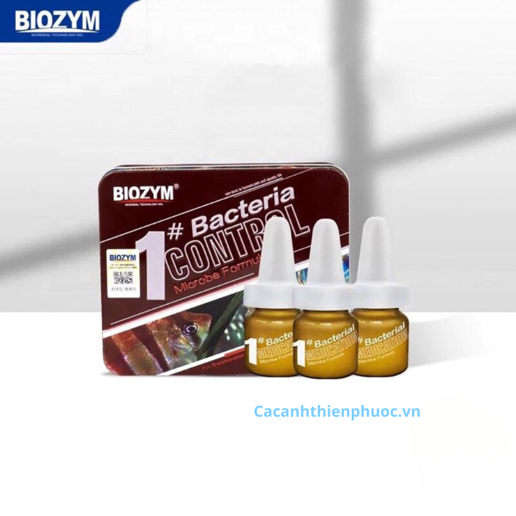 Biozym Bacteria Control Trị Nấm Cho Cá Cảnh- Cá Cảnh Thiên Phước