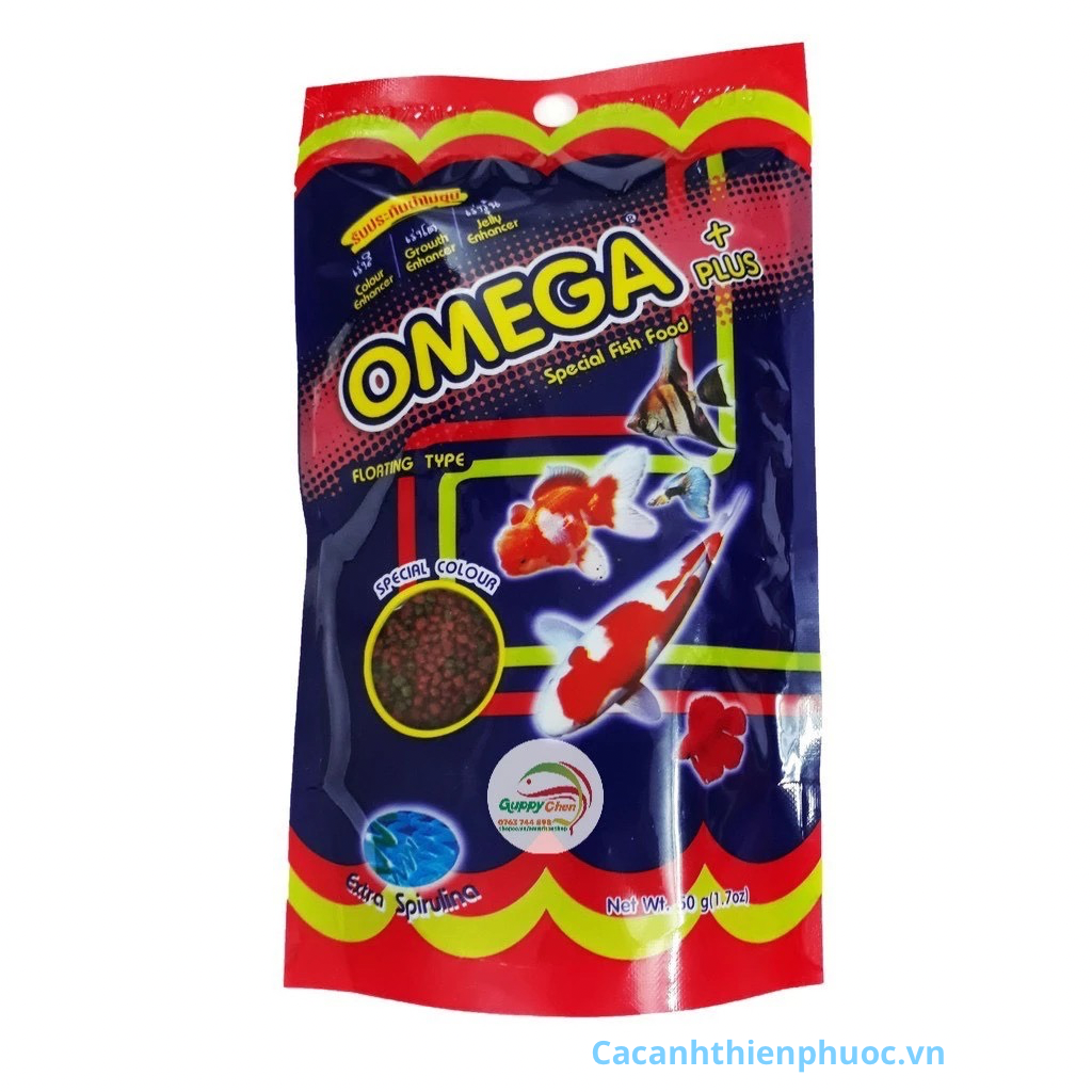 Omega Thức Ăn Dành Cho Cá Cảnh- Thức Ăn Cá- Cá Cảnh Thiên Phước