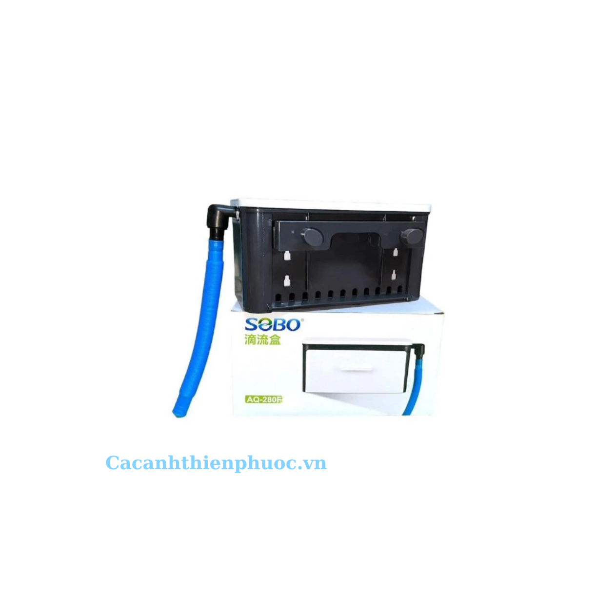 Hộp Lọc Máng Hồ Cá Sobo Aq 280F Thiết Kế Hiện Đại Cho Hồ Cá- Lọc Vi Sinh- Cá Cảnh Thiên Phước