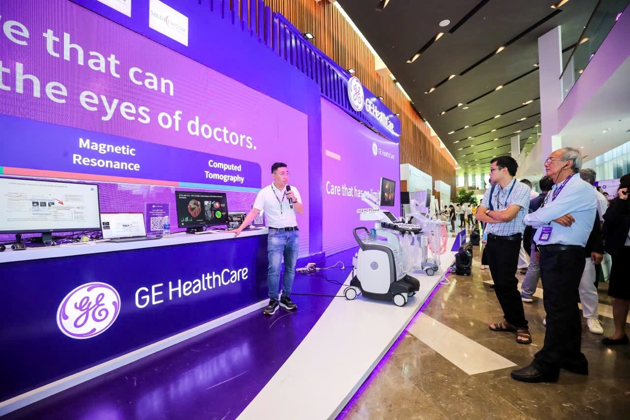 GE HealthCare mang đến những giải pháp chăm sóc sức khỏe toàn diện tại Hội nghị khoa học thường niên lần thứ 25
