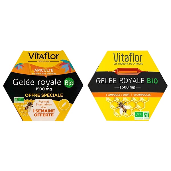 Sữa ong chúa Vitaflo Pháp - 20 ống