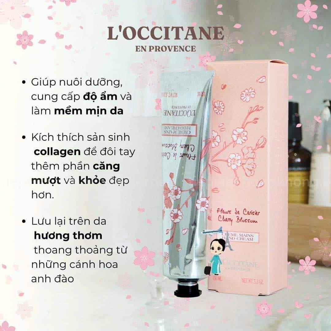 SET 6 tuýp Kem Tay Dưỡng Da L'occitane 30ml