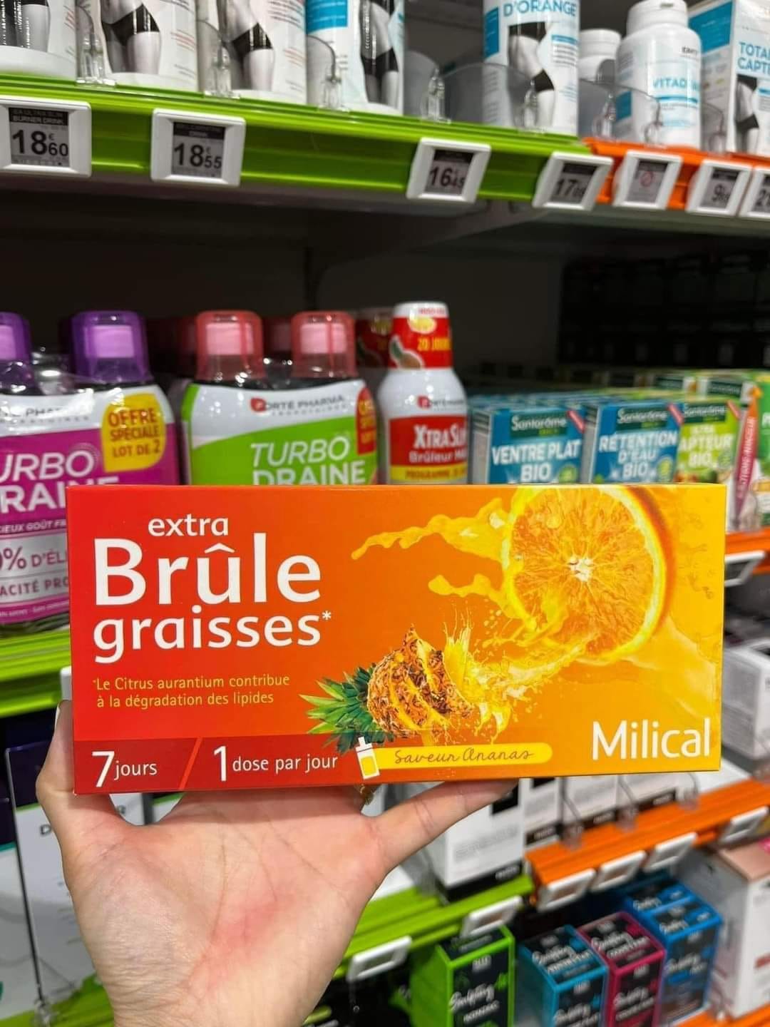 EXTRA BRULE GRAISSES THẢI ĐỘC &ĐỐT MỠ - Pháp