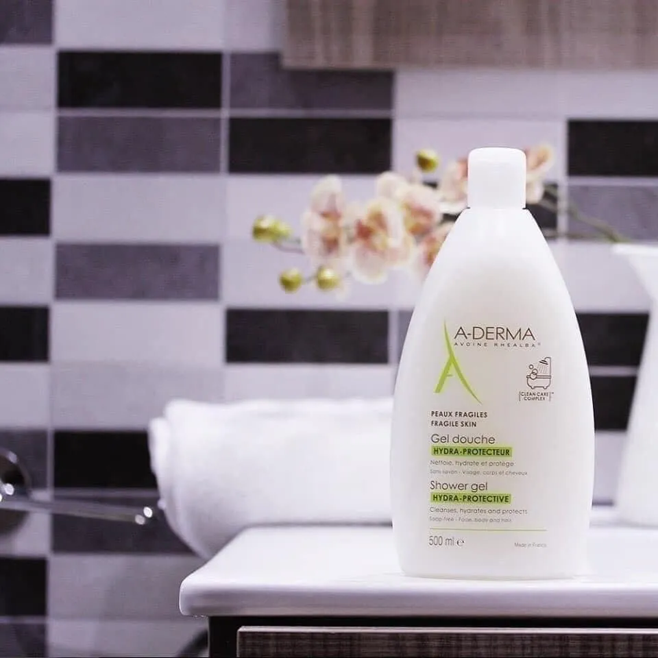 Sữa tắm Aderma trị mụn lưng người lớn 500ml
