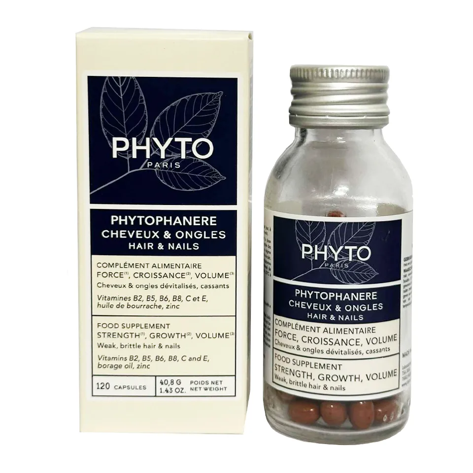 Viên uống ngăn ngừa rụng tóc Phyto Phanere, Hộp 120 viên