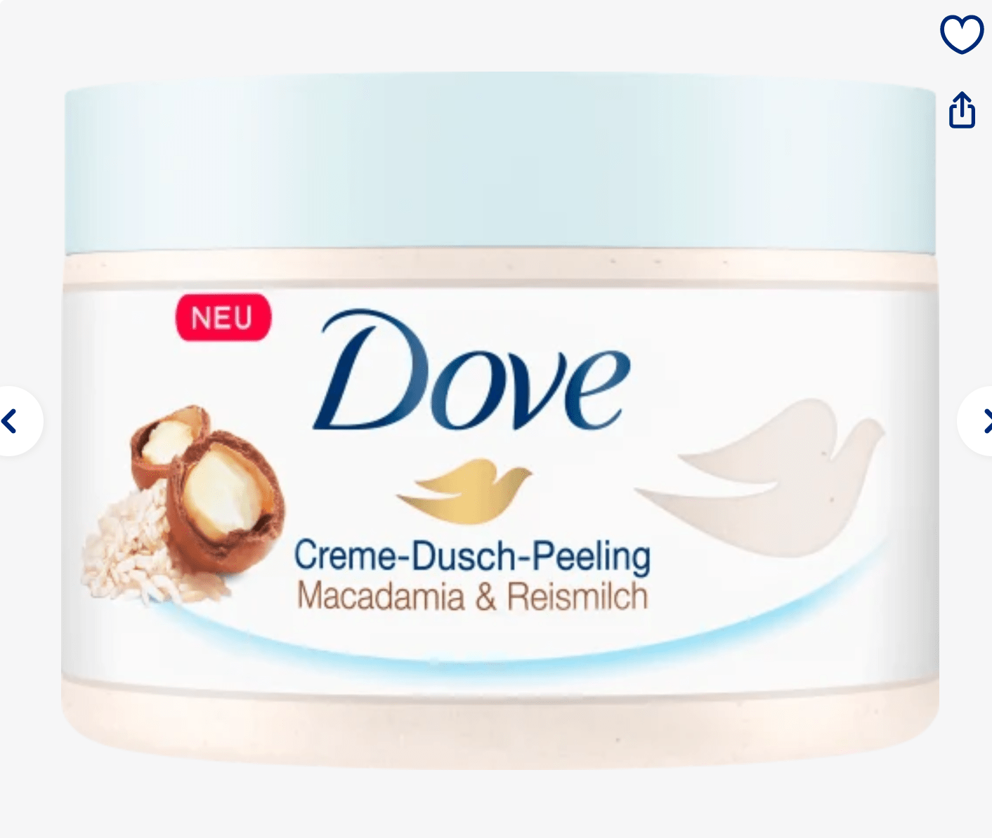 Tẩy da chết Dove – Làm sạch sâu, dưỡng ẩm mịn màng cho làn da mềm mợt