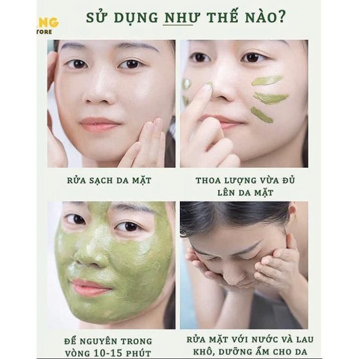 Mặt nạ sake trà xanh Nhật Bản - Dưỡng ẩm, làm sáng da, thư giãn cho làn da hết mệt mỏi