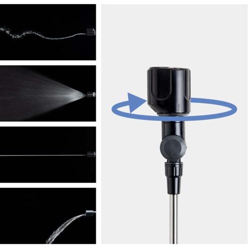 Cần phun rửa 4 chức năng Cyclone Takagi G1135BK – Áp lực mạnh, làm sạch vượt trội