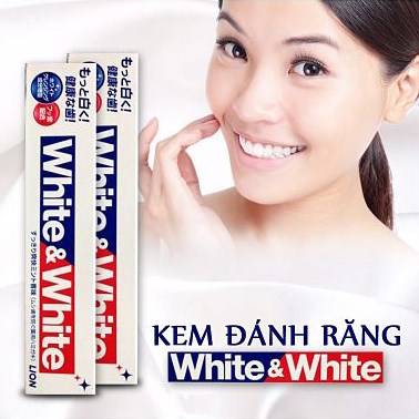 Kem đánh răng White White 150g – Trắng răng, sạch khuẩn, thơm miệng suốt ngày dài