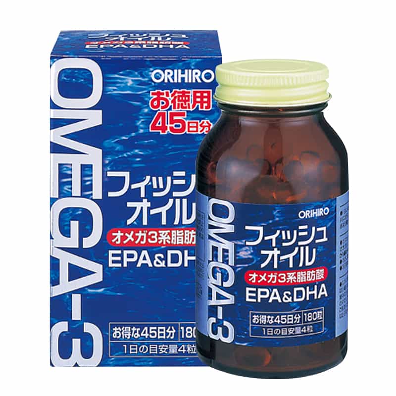 Viên uống bổ mắt Omega-3 Orihiro
