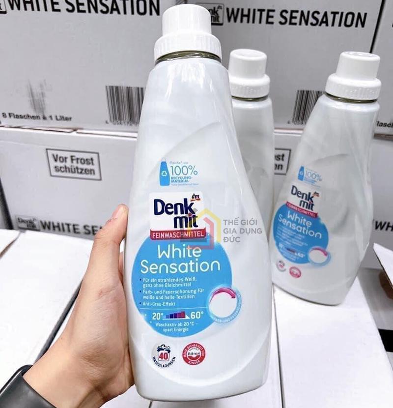 Nước Giặt Tẩy Trắng Denkmit 1L Đức – Làm Sạch Quần Áo