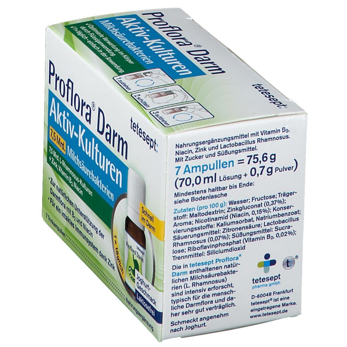 Men tiêu hóa Tetesept Proflora Darm của Đức hỗ trợ cân bằng hệ vi sinh đường ruột
