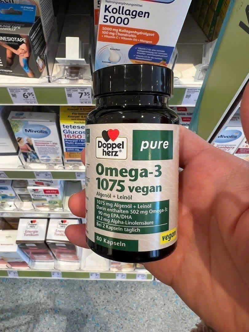 Omega-3 thuần chay từ tảo – Giải pháp bổ sung DHA/EPA an toàn cho cơ thể hiện đại