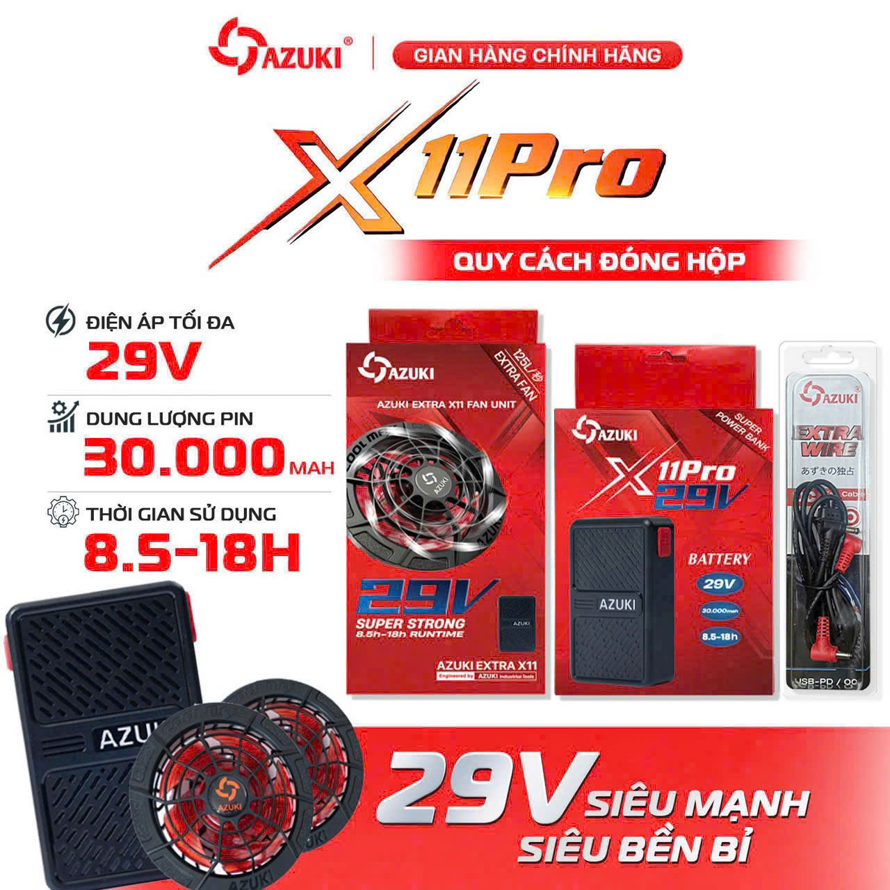 Áo Điều Hòa Pin Sạc Fujiki 25V – Làm Mát Siêu Nhanh, Thoải Mái Cả Ngày