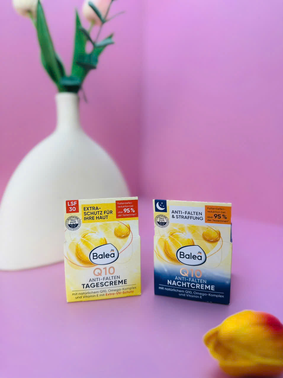 Bộ đôi kem dưỡng Balea Q10 ngày & đêm – Chống nhăn, săn chắc da, nhập khẩu Đức chính hãng