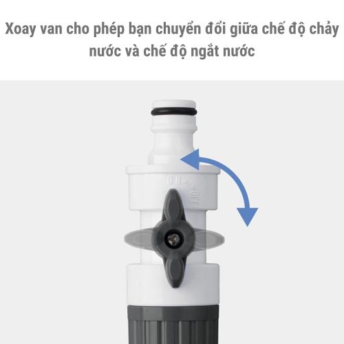 Đầu nối ống nước tích hợp van Takagi G036CG – Tiêu chuẩn kỹ thuật vận hành tối ưu