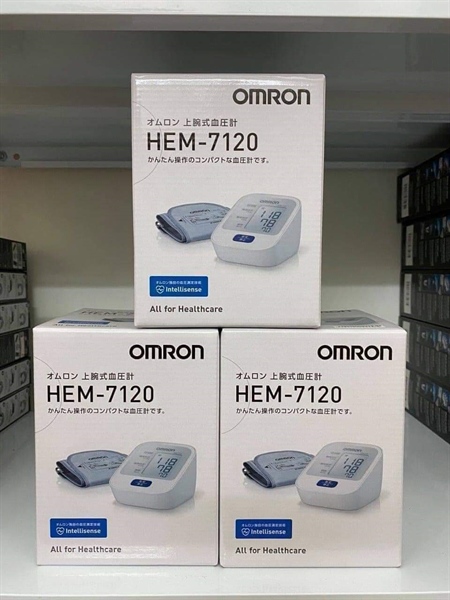 Máy đo huyết áp Omron Hem 7120 - Nội địa Nhật Bản