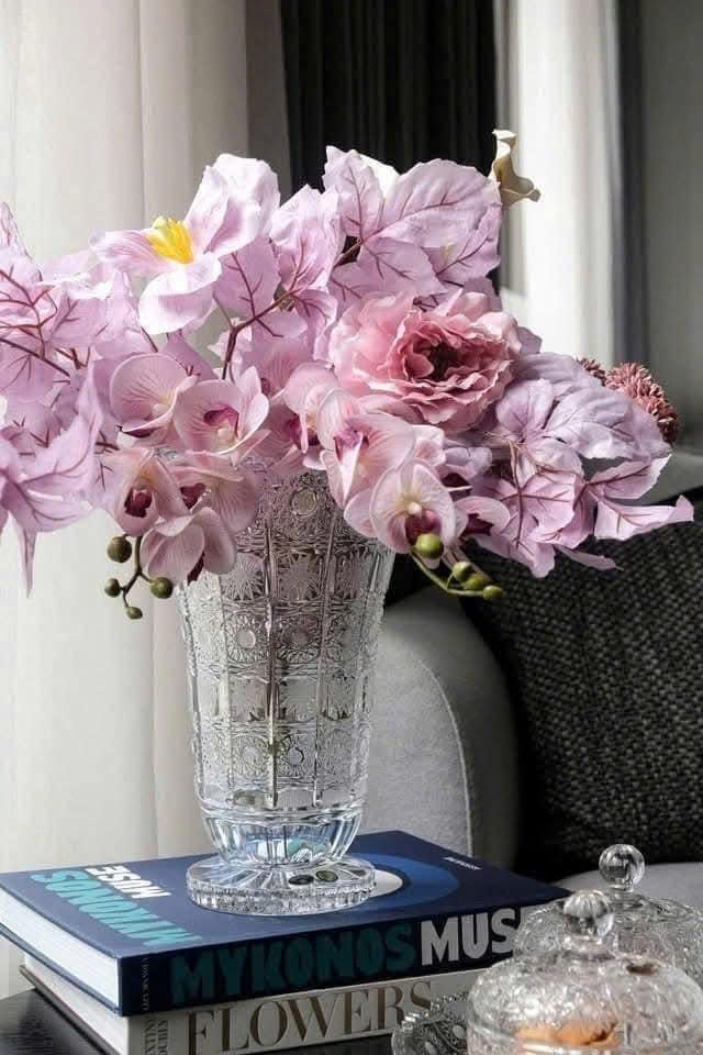 Bình hoa pha lê Bohemia M57 30.5cm – Trang trí sang trọng, quà tặng cao cấp
