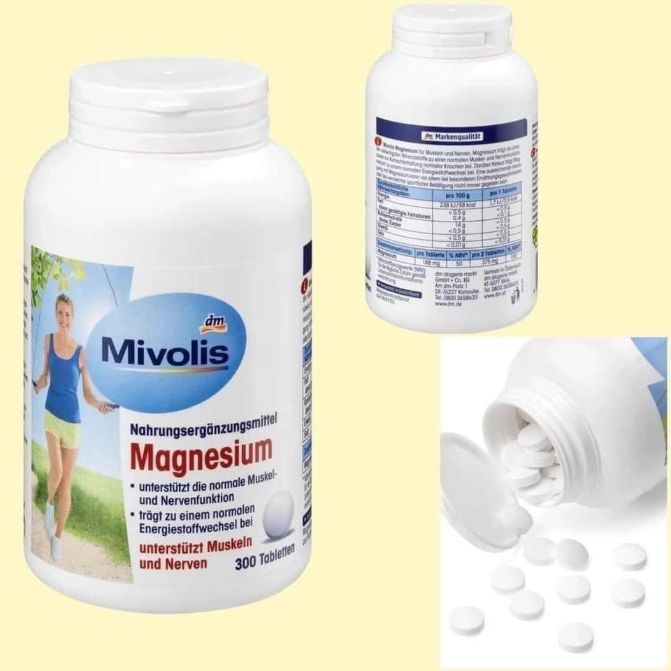 Viên Uống Magnesium Mivolis 300 Viên – Hiệu quả, tiết kiệm