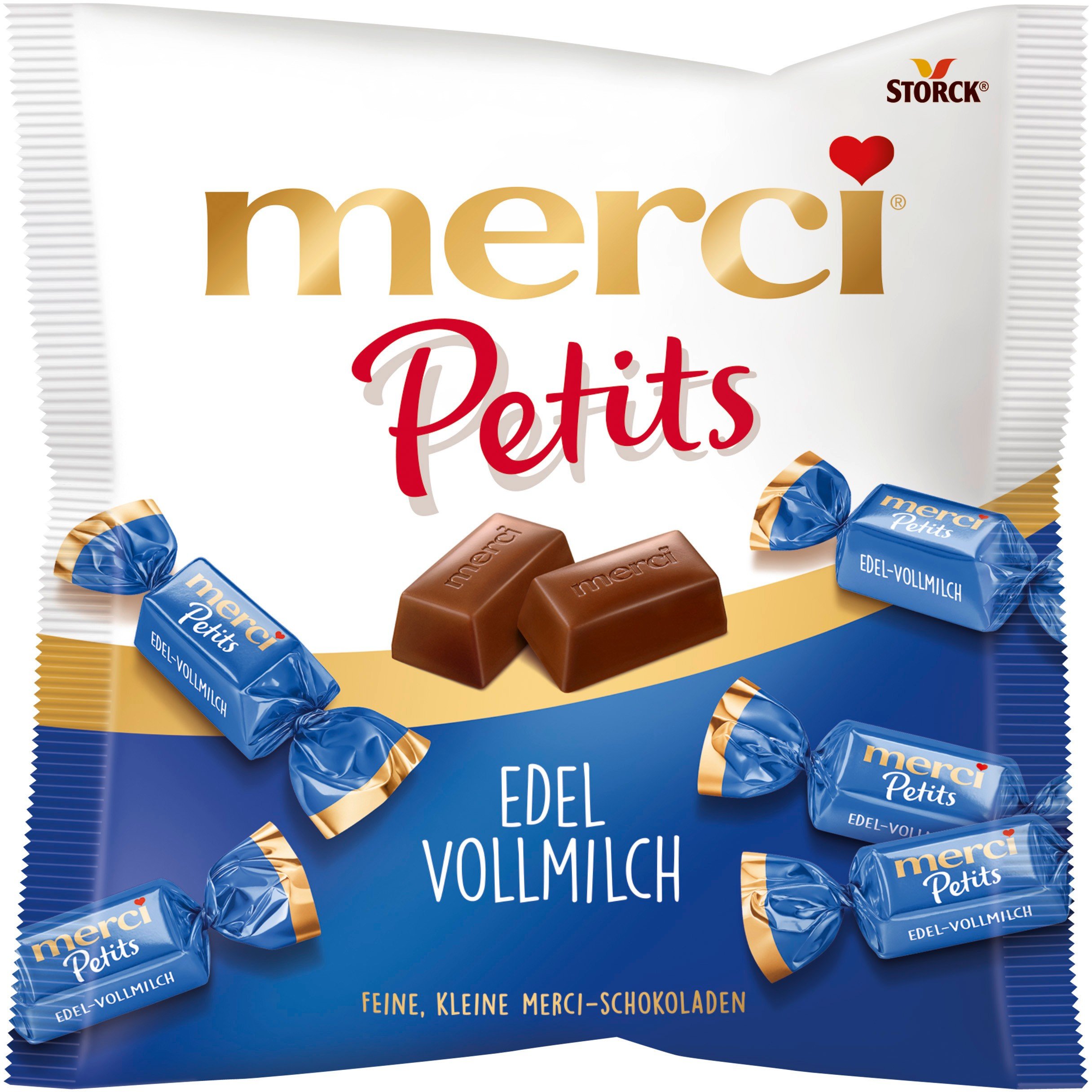 Kẹo Socola Merci Petits 125g – Socola Đức Nhiều Vị Cao Cấp