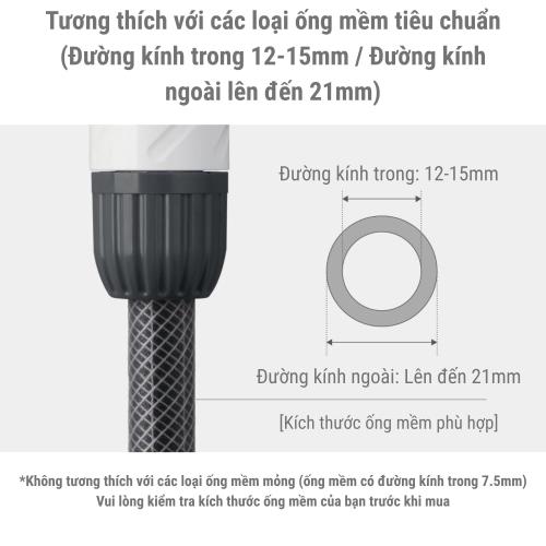 Đầu nối xoay 360 độ Takagi G015CG – Linh hoạt mọi góc tưới, chống gập ống hiệu quả