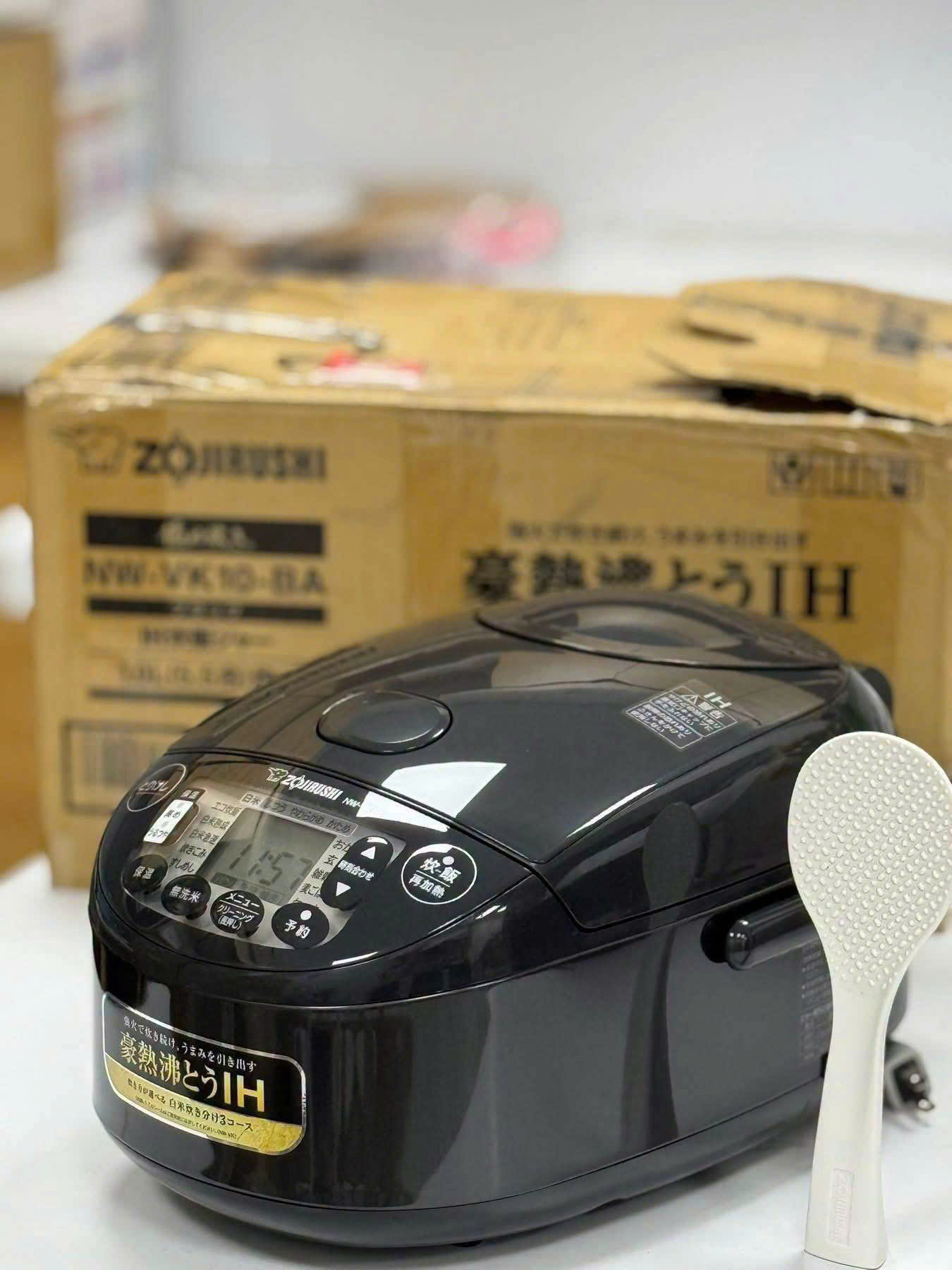 Nồi cơm điện cao tần IH Zojirushi NW-VK10-BA nội địa Nhật – Bí quyết cho bữa cơm ngon chuẩn Nhật