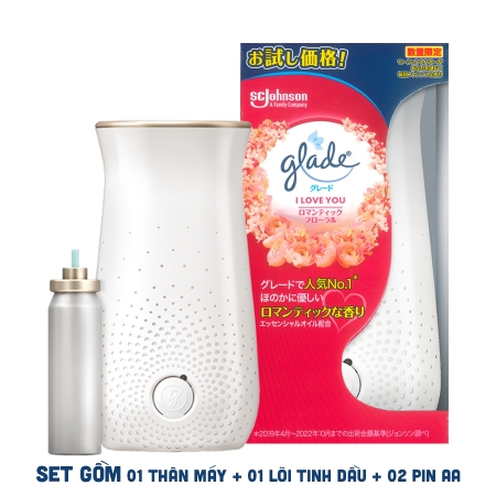 Máy Xịt Thơm Phòng Cảm Biến Glade Chính Hãng - Khử Mùi, Tỏa Hương Tự Động
