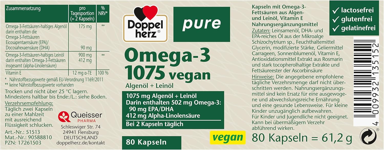 Omega-3 thuần chay từ tảo – Giải pháp bổ sung DHA/EPA an toàn cho cơ thể hiện đại
