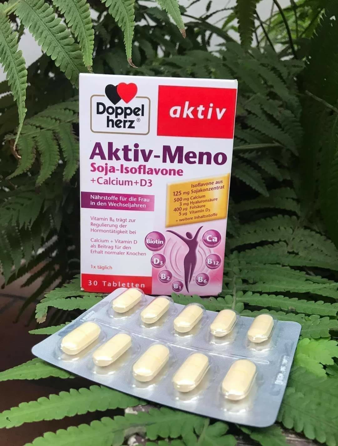 Viên uống cân bằng tiết tố Doppelherz Active Meno