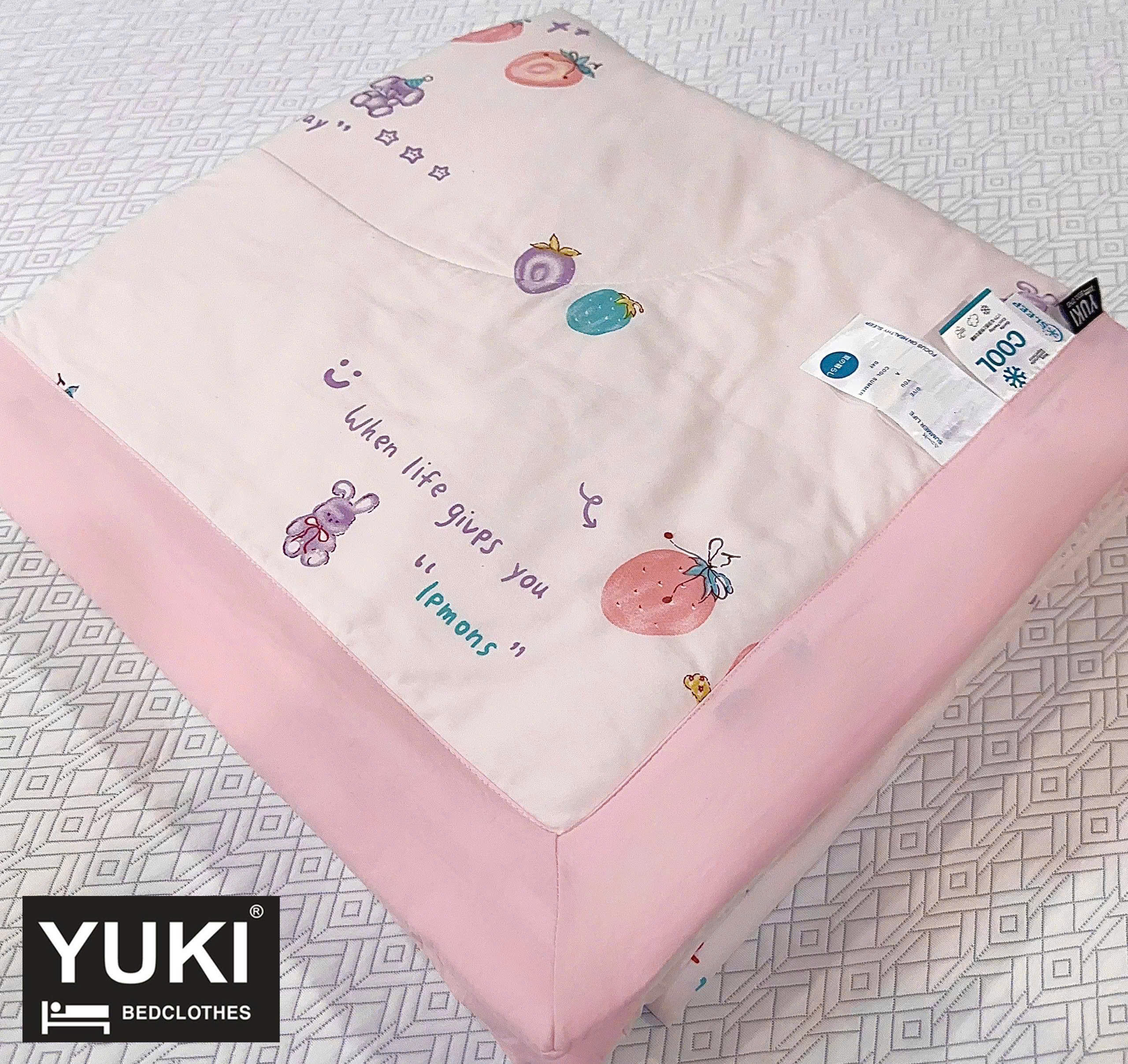 Chăn Hè Tencel YUKI Cao Cấp 200x230cm – Mềm Mát Tự Nhiên, Nâng Niu Giấc Ngủ Mùa Hè
