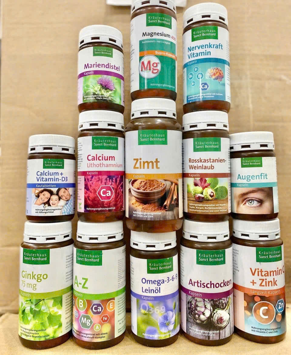 Viên uống tổng hợp A-Z Sanct Bernhard Đức | Bổ sung Vitamin & Khoáng chất