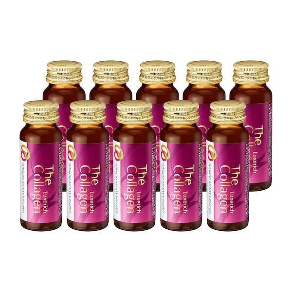 Nước uống The Collagen Shiseido Luxerich Nhật Bản 10 chai 50ml