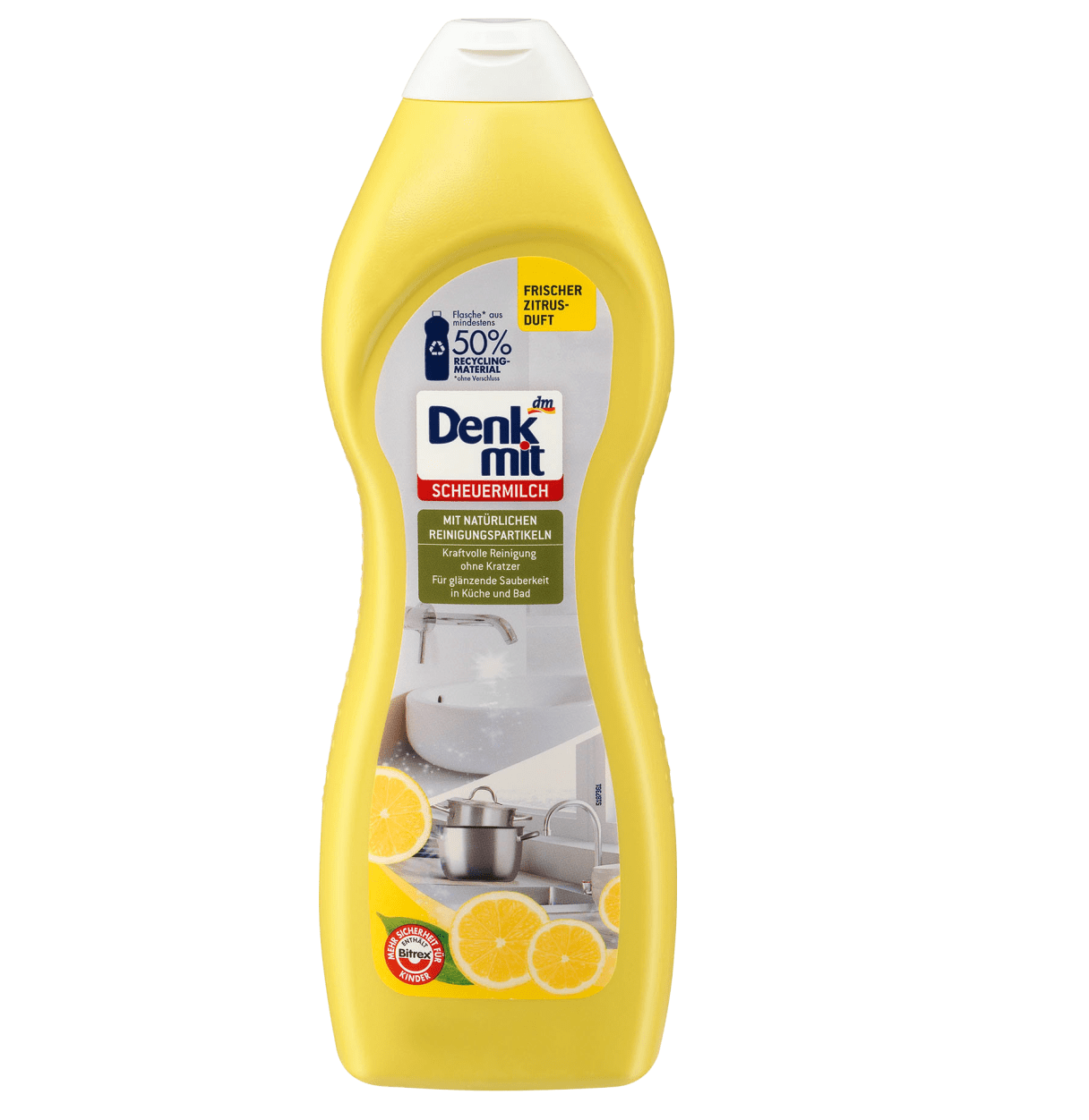 Dung dịch vệ sinh – đánh bóng Inox đa năng Denkmit 750ml (Đức) – Làm sạch nhanh, bóng sáng như mới