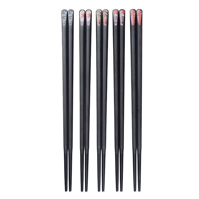 Set 5 đôi đũa sợi thủy tinh Kinbata Nhật Bản – Sang trọng, bền đẹp, an toàn tuyệt đối cho sức khỏe