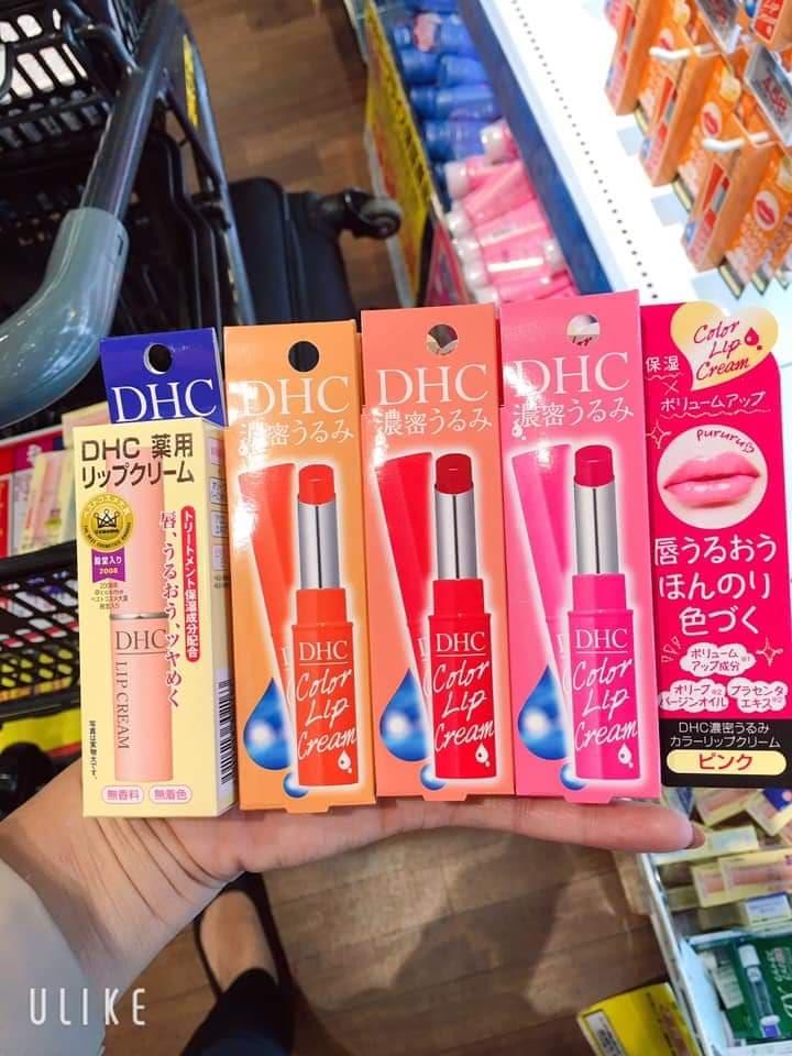 Dưỡng môi DHC có màu