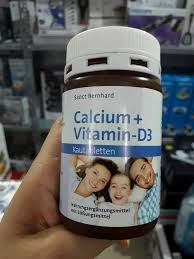 Kẹo Ngậm Bổ Sung Canxi Và Vitamin D3 Sanct Bernhard Đức Vị Socola – Hỗ Trợ Xương Chắc Khỏe, Thơm Ngon Dễ Dùng
