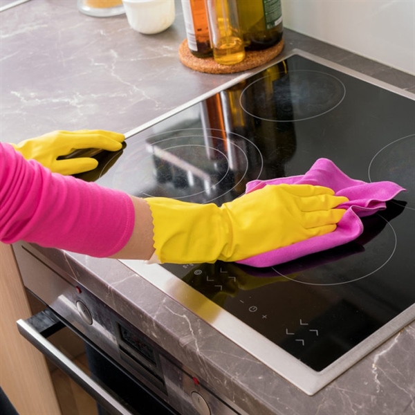 Dung dịch vệ sinh bếp từ Denkmit Glaskeramikreiniger 300ml – Làm sạch mặt bếp, đánh bay dầu mỡ, sáng bóng như mới