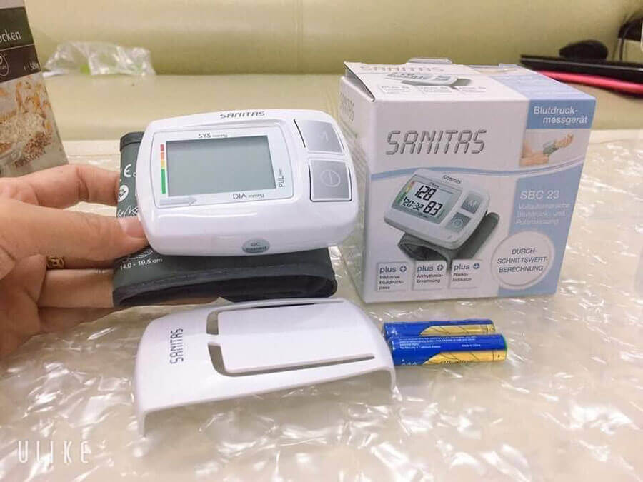 Máy đo huyết áp cổ tay Sanitas SBC 23 – Nhỏ gọn, dễ sử dụng tại nhà