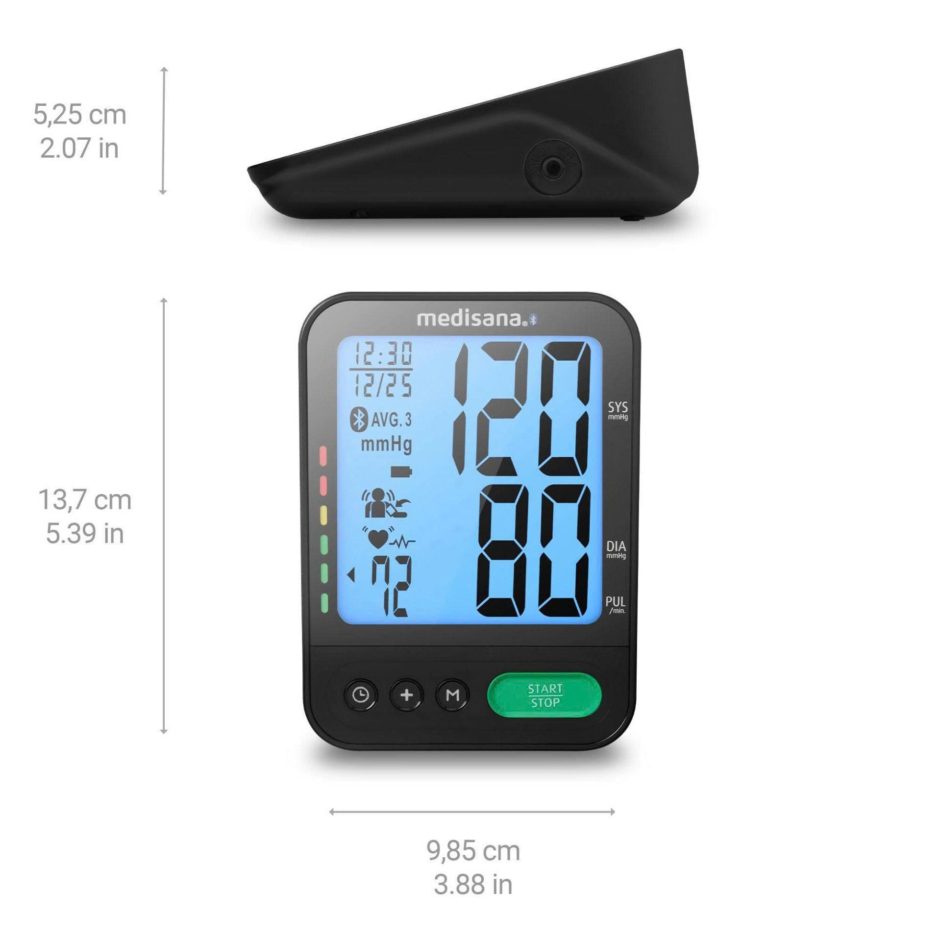 Máy Đo Huyết Áp Bắp Tay Medisana Bluetooth BU 580